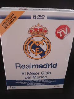 Box Real Madrid 6 Dvds El Mejor Club Del Mundo Oficial