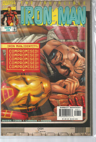 The Invincible Iron Man 08 - Marvel - Bonellihq Cx326 G21