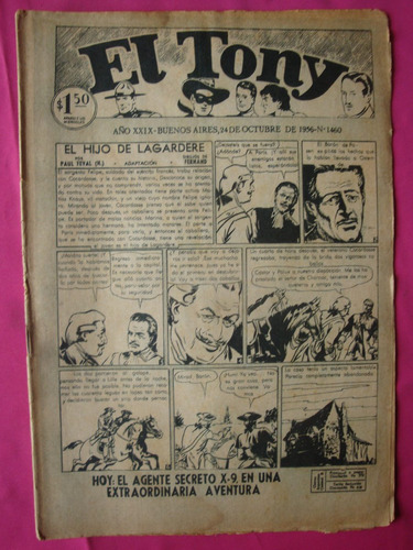 Revista El Tony N° 1460  Año 1956 - Ed. Columba