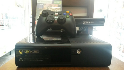 Vendo Xbox 360 Super Slin Travado Com Kinect 1 Controle