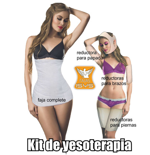 Kit De Fajas Reductoras De Yesoterapia