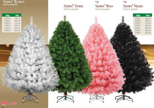 Arbol Pino D Navidad Artificial Sierra 2.50 Mts  Naviplastic