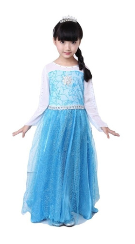 Vestido Disfraz Frozen - Elsa- Importado-tienda Jesus Maria