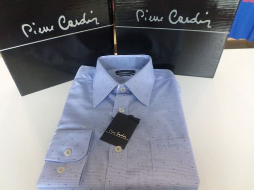 Camisa M/l Masculino Adulto Pierre Cardin Ref-21907