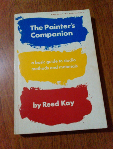 Painter's Companion Reed Kay Técnica Pintura Arte Materiales