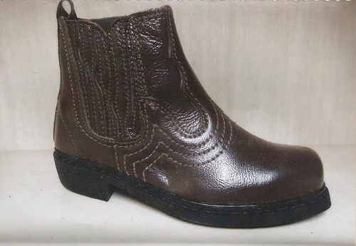 Bota Country Rodeio Masculina Couro Legitimo Ref.7095