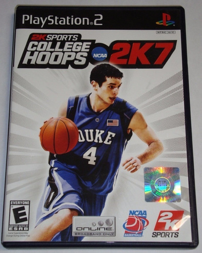 Cq Juego Original College Hoops 2k7 Ps2 Playstation 2 Usado