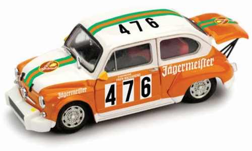 Fiat Abarth 850 Tc 1974 Diecast 1/43 Brumm Hecho En Italia