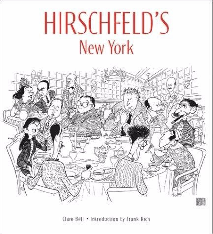 Hirschfeld's New York - Livro - Clare Bell - Em Inglês