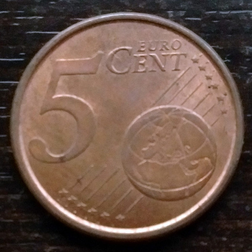 Moneda 5 Centavos Euro España 2003 Muy Buena