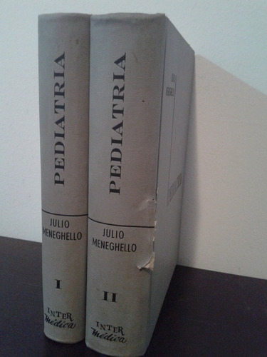 Pediatría -julio Meneghello- Inter-médica Los 2 Tomos Oferta