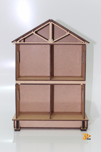 Maquete Casa Sobrado Em Corte 1:25