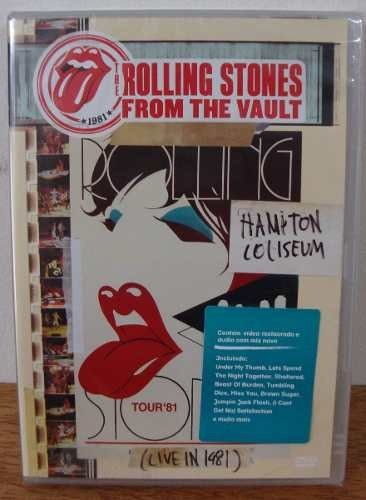 Dvd Rolling Stones - Hamiton Coliseum 1981 (lacrado)