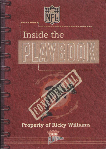 2002 Fleer Platinum Playbook Jersey Ricky Williams 167/250