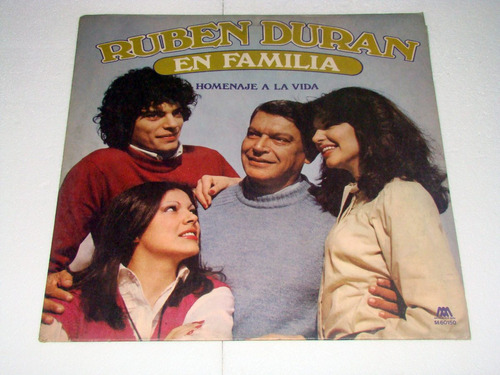 Ruben Duran En Familia Lp Excelente Estado