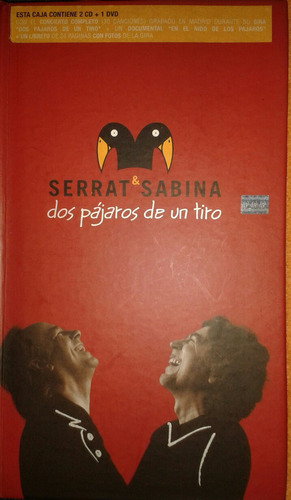 Sabina Serrat 2 Pajaros De Un Tiro Box Set 2 Cd 1 Dvd