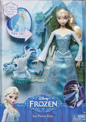 Frozen, Disney, Disney Frozen Ice Power Elsa Doll