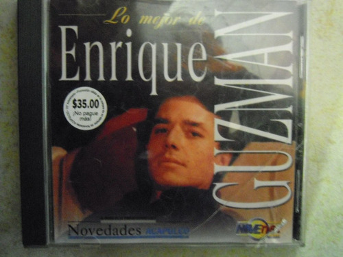 Enrique Guzman Cd Lo Mejor De Editorial Novedades Acapulco