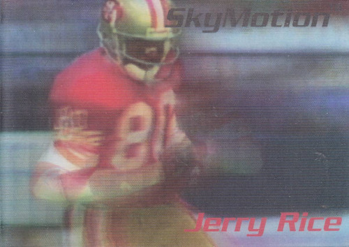 1996 Skybox Skymotion Jerry Rice Wr 49ers