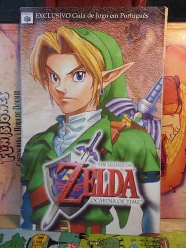 The Legend of Zelda: Ocarina of Time (Guia oficial de jogo) (Edição  limitada em português) - não informado