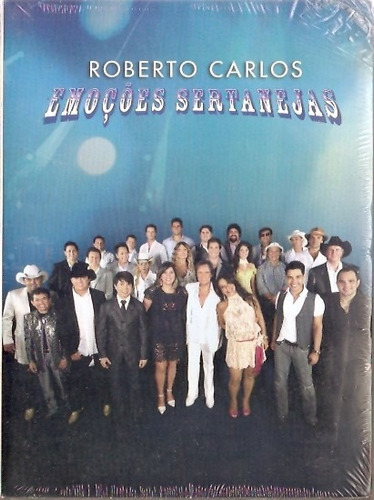 Dvd Roberto Carlos - Emoções Sertanejas 