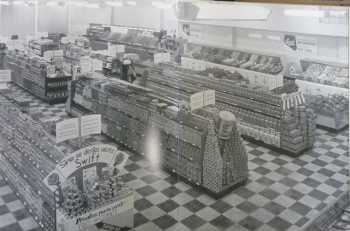 Foto / Pôster  Supermercado  Sirva Se  - 1953