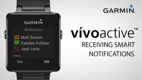 Reloj Garmin Vivoactive Smartwatch Entrenam Multideporte Gps