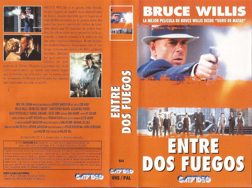 Entre Dos Fuegos Vhs Bruce Willis Christopher Walken 1996