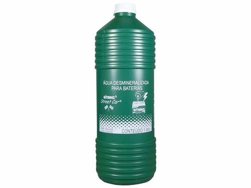 Água Desmineralizada Garrafa Com 1 Litro Distil - 12 Unid