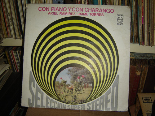 Ariel Ramirez Jaime Torres Con Piano Y Charango Lp Vinilo