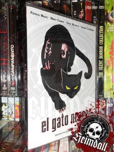 Dvd The Black Cat El Gato Negro Lucio Fulci Esp Gore Poe