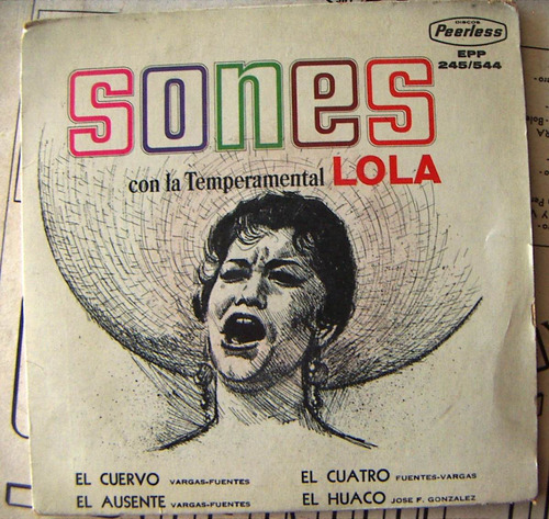 Bolero, Lola Beltrán, Sones, Ep 7´, Dmm