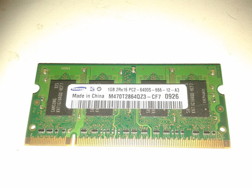 Memoria Notebok 1gb Ddr2 800mhz - Znorte Victoria