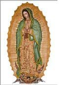 Imagen De 33 X 50 Virgen De Guadalupe En Ceramica