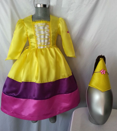 Vestido Disfraz Tipo Dora Princesa Dora La Exploradora | Envío gratis