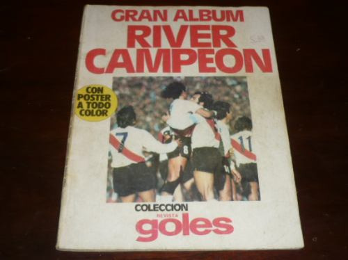 River Campeón 1975 Gran Album Revista De Colección!!