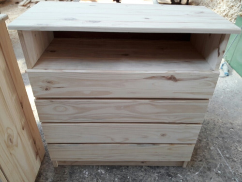 Cajoneras Cómodas En Pino Masiso