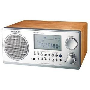 Wr-2 Sangean Fm-receptor Rbds Sintonía Amwooden Gabinete Dig