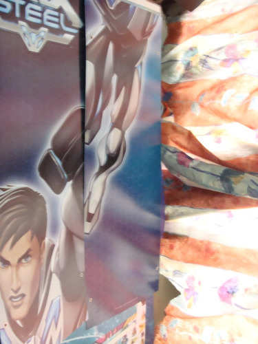 Max Steel ,  Publicidad Original  Mide 40 X 200 Cm , Materia