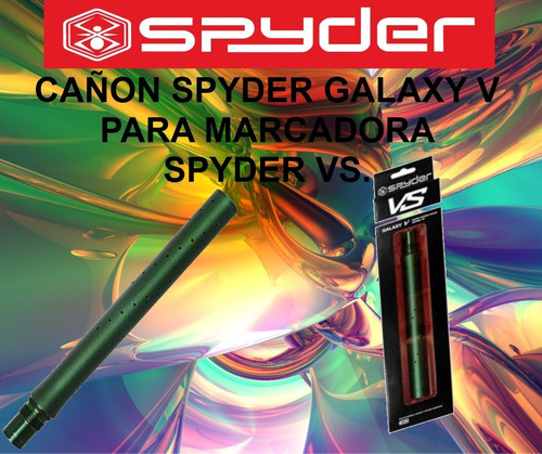Cañon Spyder Galaxy V Para Spyder Vs Gotcha Paintball Xtreme