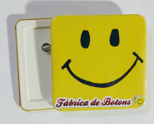 240 Botons Quadrado Button Butons Broche Personalizado 5,1cm