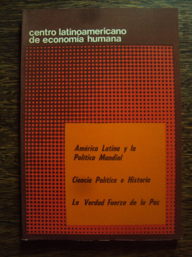 Revista Claeh America Latina Ciencia Politica Mundial Papa