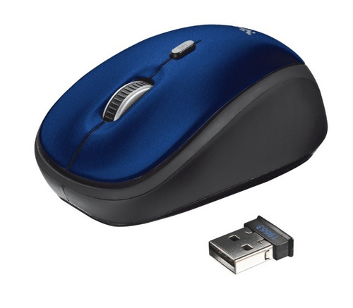 Mouse Inalámbrico Yvi Azúl Netpc Oca, Master, Visa