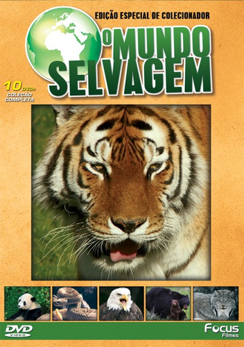 O Mundo Selvagem - Edição Especial De Colecionador - 10 Dvds
