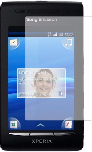 Pelicula De Plastico Para Tela Sony Xperia X8 E15i E15 E15a