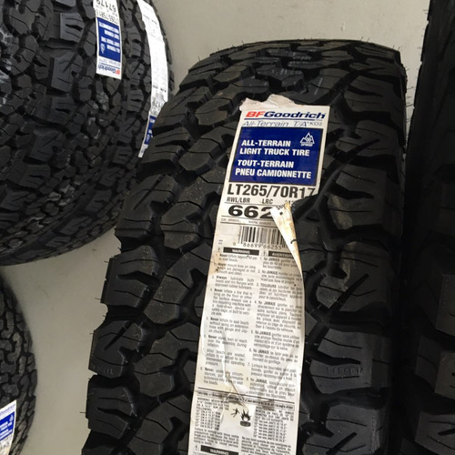 Imagem 2 de 2 de Pneu 265/70 R17 Bf Goodrich Ranger S10 Hilux Ram