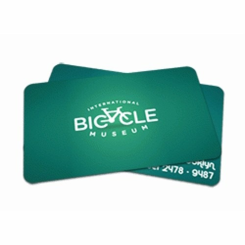 500 Cartão De Visita Pvc Branco 0,30mm