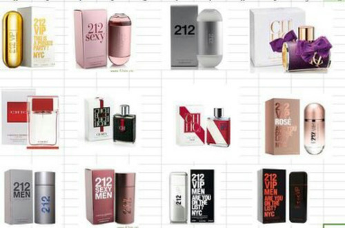 Perfumes Damas Caballeros Dior Chanel Ferrari Armani Ch