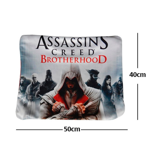 Imagen 2 de 2 de Funda De Almohada Assasins Creed Brptherhood Gran Precio