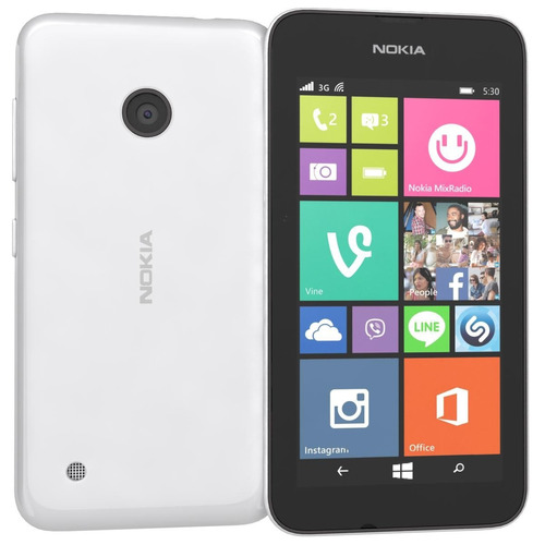 Celular Nokia Lumia 530 Dual Sim Branco